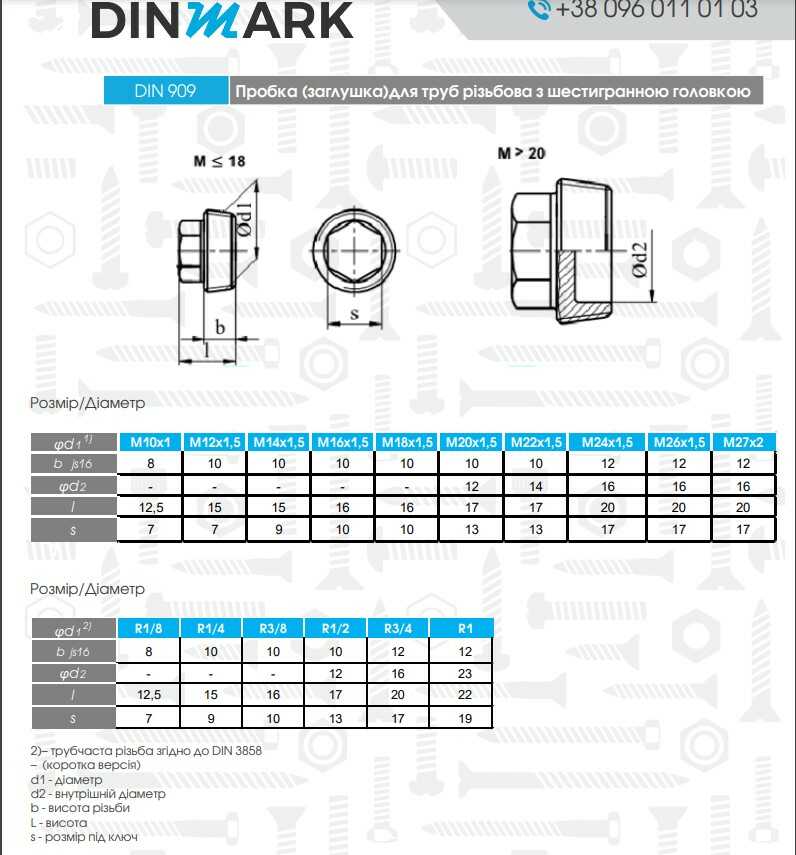 Plug DIN 909 M24x1,5 pdf