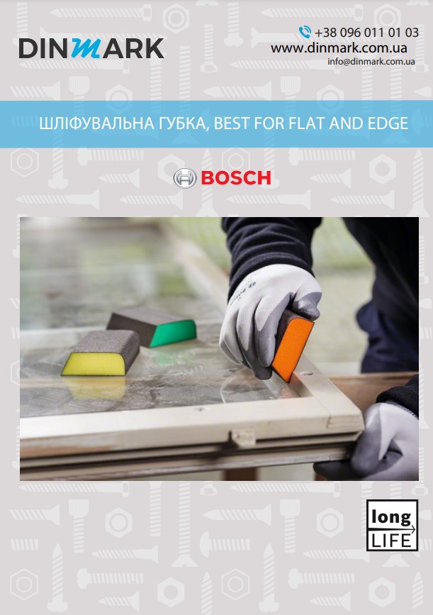 Шлифовальная губка, Best for Flat and Edge BOSCH pdf