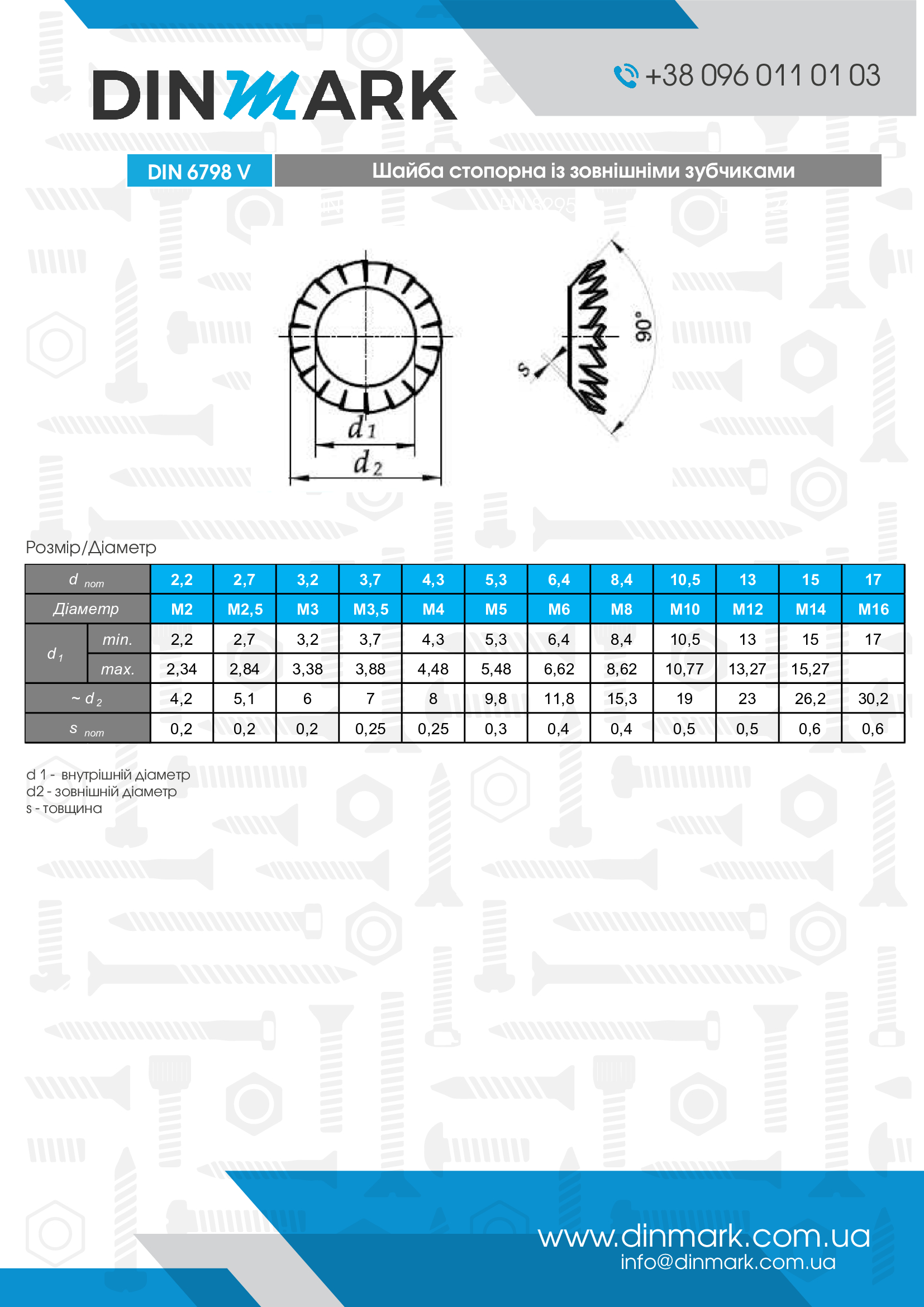 DIN 6798-V A2 Zahnscheibe pdf