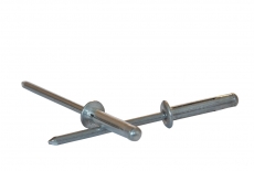 AN 396 Al / Al Trebolniet mit Flachflansch
