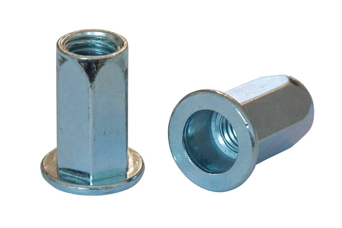 Nietmutter AN 322 M4x11 (0,5-2,0) Zink