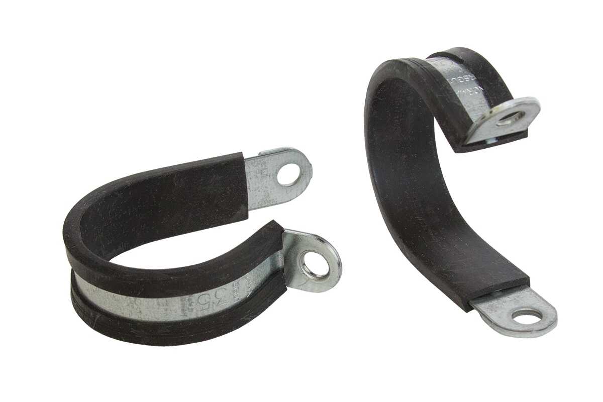 DIN 3016 W1 zinc Clamp with EPDM lining