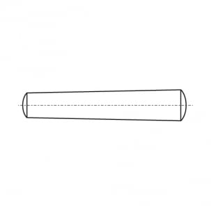 Stift DIN 1 d5x45 A1 креслення