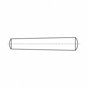 Stift DIN 1 d3x18 креслення