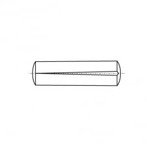 Stift DIN 1471 d5x12 A1 креслення