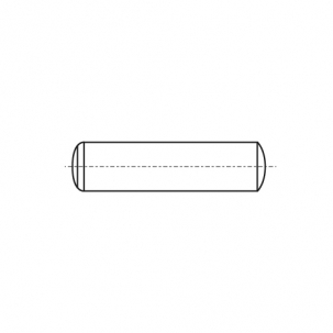 Stift DIN 6325 d12x20 креслення
