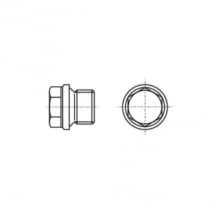 Stecker DIN 910 G 1 1/2 A4 креслення