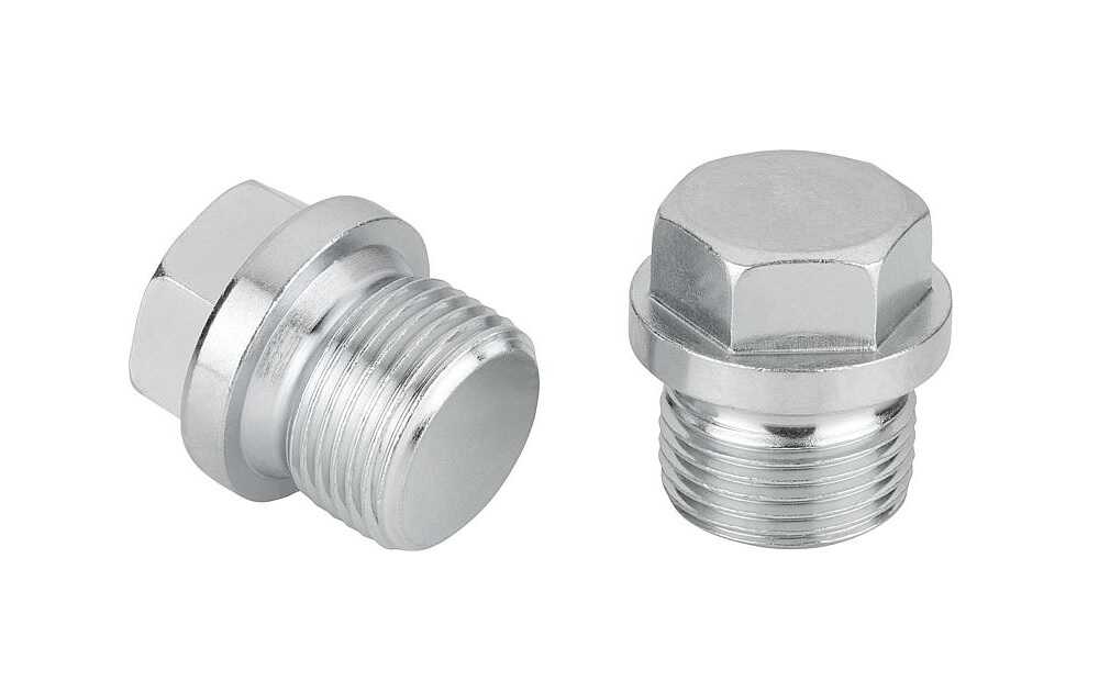 Stecker DIN 910 G 2 Zink