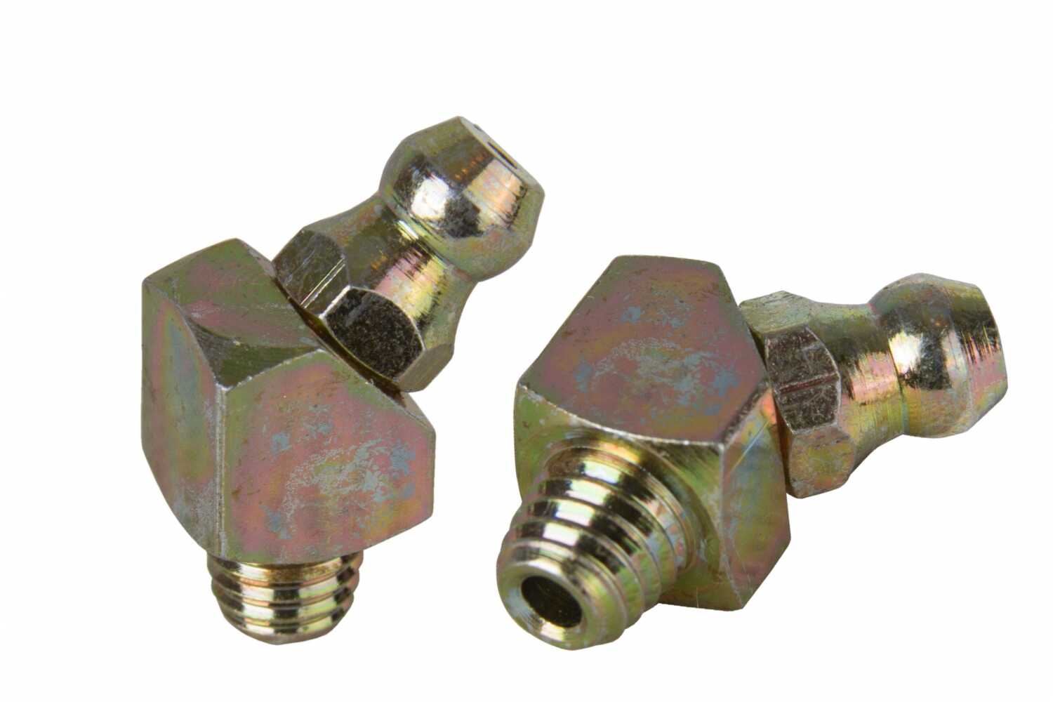 Пресмаслянка DIN 71412-BS M6x1 цинк жёлтый 45/67 градусів