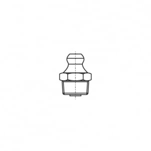 Ölpresse DIN 71412-A M10x1 A4 180 градусUndв креслення
