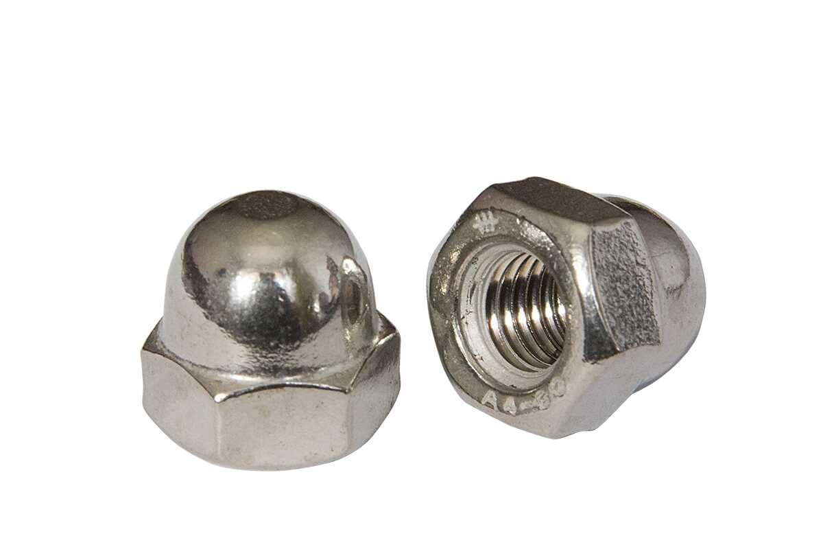 Nut DIN 1587 M8x1 A4