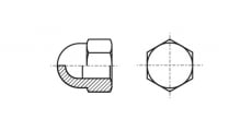 DIN 986 Self-locking cap nut - Інтернет-магазин Dinmark