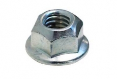 DIN 6927 8 Zink Selbstsichernde Mutter mit Bund