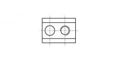 AN 606 Clamping nut for profile - Інтернет-магазин Dinmark