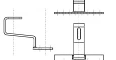 ART 9521 Кронштейн кріплення для сонячних систем - Інтернет-магазин Dinmark