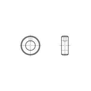 Ring DIN 705-A M100 креслення