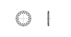 AN 121 lock washer Schnorr - Інтернет-магазин Dinmark