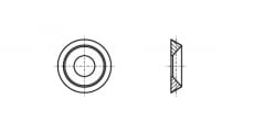 NFE 27-619 Washer cone (socket) - Інтернет-магазин Dinmark