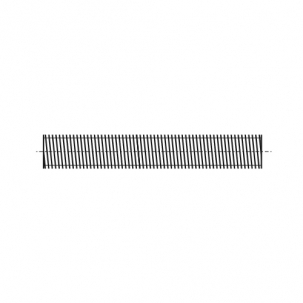 Pin DIN 975 7/8 - 9 UNCx1000 Grade 5 (~8,8) zinc креслення