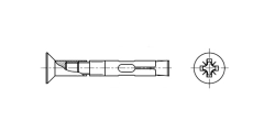 https://dinmark.com.ua/images/AN 228 Anchor closed with countersunk head - Інтернет-магазин Dinmark