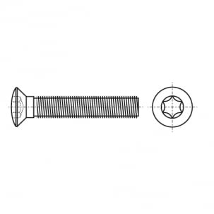 Schrauben ISO 14584 M4x70 A4 torx креслення