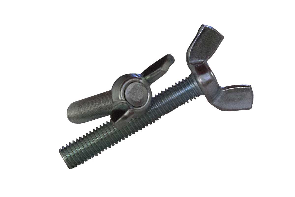 Schrauben DIN 316 M4x20 Zink Amer.form