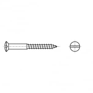Schraube DIN 96 d4x70 A2 креслення