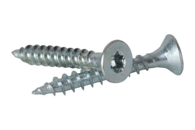 Schraube ART 9050 d4x35/21 Zink TX20 teilweise Carving