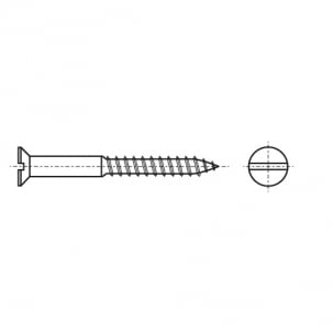 Schraube DIN 97 d4,5x16 A2 креслення