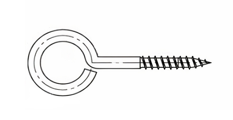 Schraube ART 9079 d5x50 A2, form О креслення