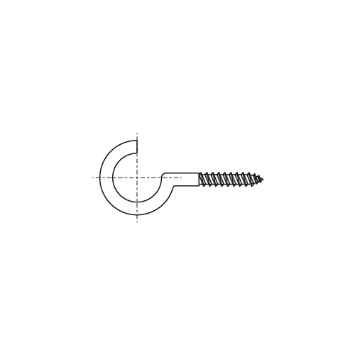 Schraube ART 9080 d4,4x65 A2, form С креслення