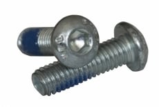 ISO 7380-1 10.9 Zink Bolzen mit Halbrundkopf und Nylonbeschichtung DIN 267-28 KLF