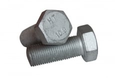 Bolt DIN 933 M8x90 10,9 zinc flake