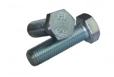 Bolzen DIN 933 M20x170 8,8 Zink