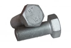 Bolzen DIN 961 M16x1,5x30 10,9 Zink Zinkschal