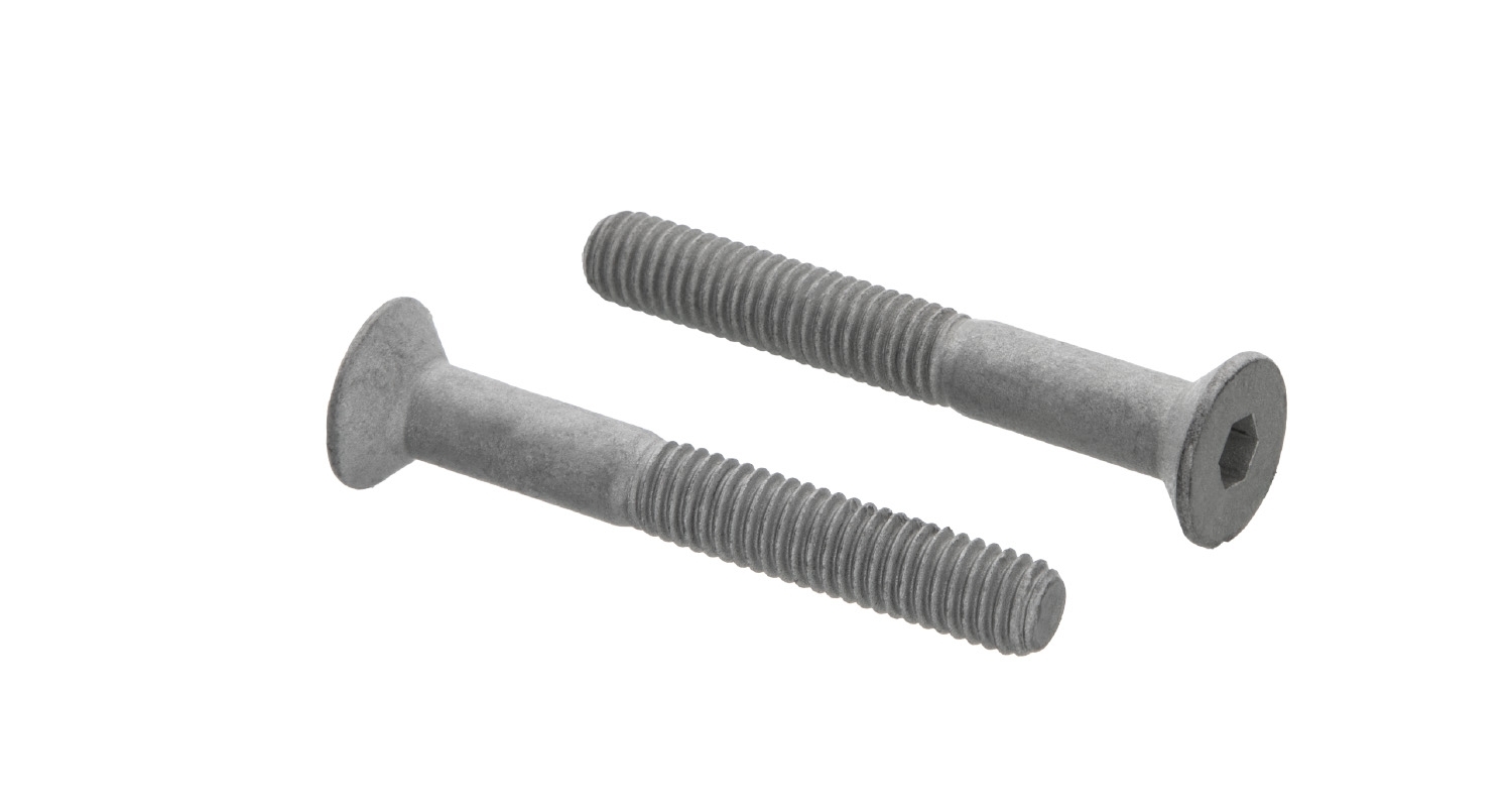 Bolzen DIN 7991 M16x100 10,9 Zink Zinkschal креслення