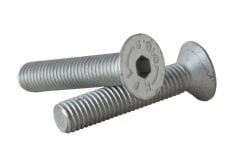 Bolzen DIN 7991 M8x10 10,9 Zink Zinkschal