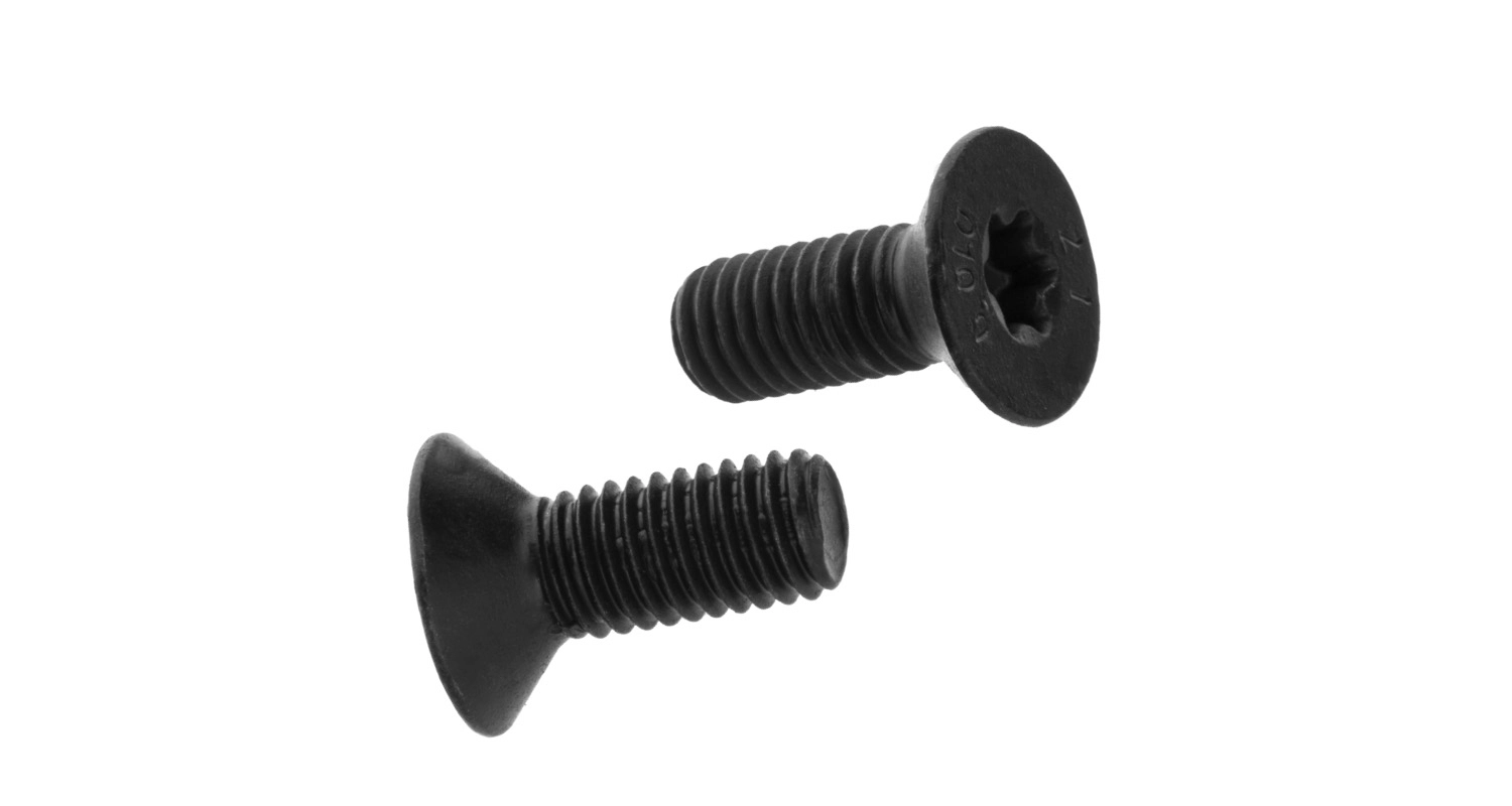Bolzen DIN 7991 M8x16 10,9 Zink Zinkschal Schwarz TX40