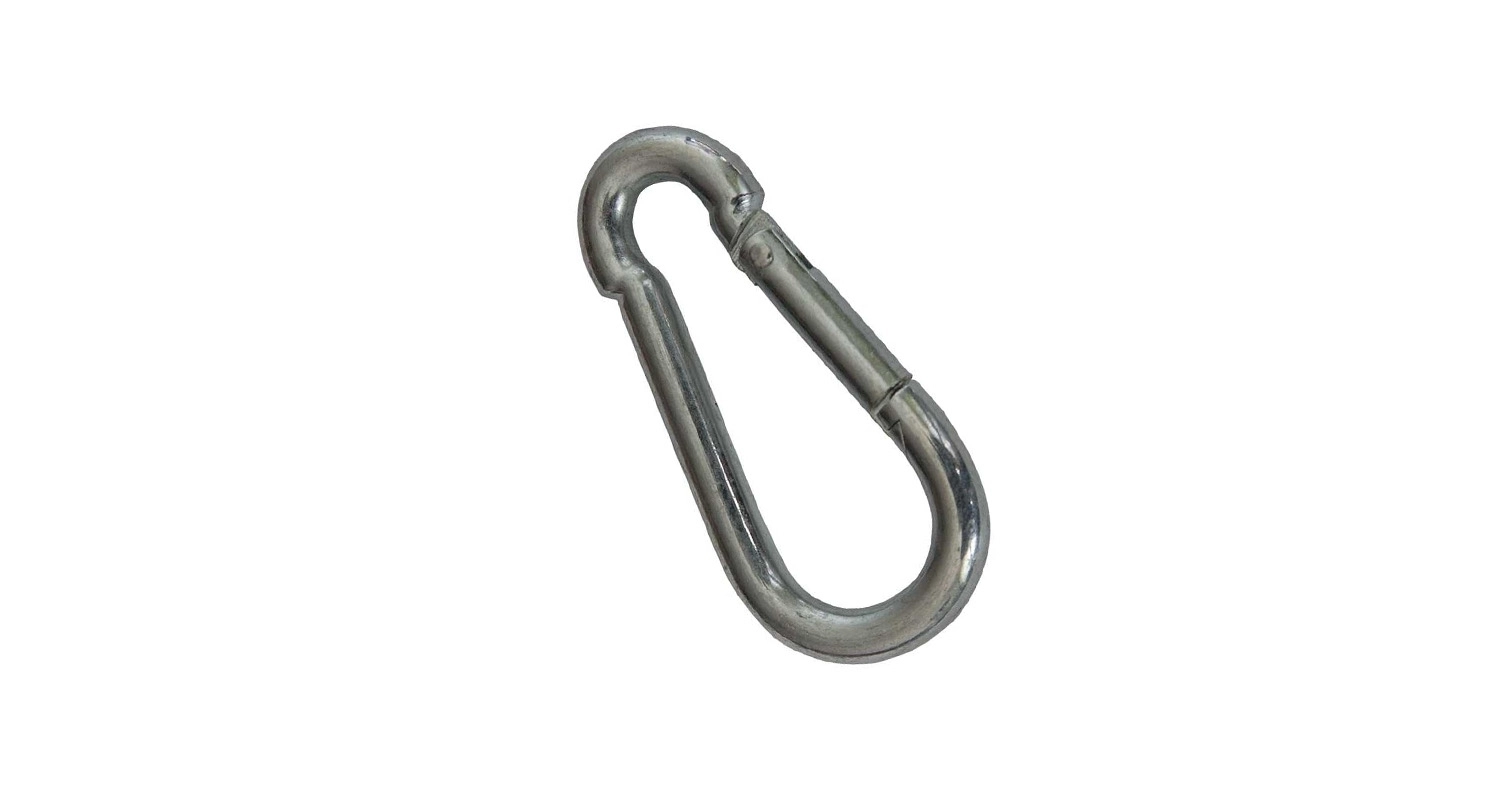 Karabiner DIN 5299 C М4х40 Zink