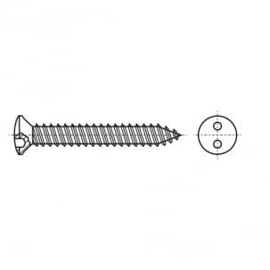 Selbstschneidend ART 9104 d3,5x13 A2 креслення