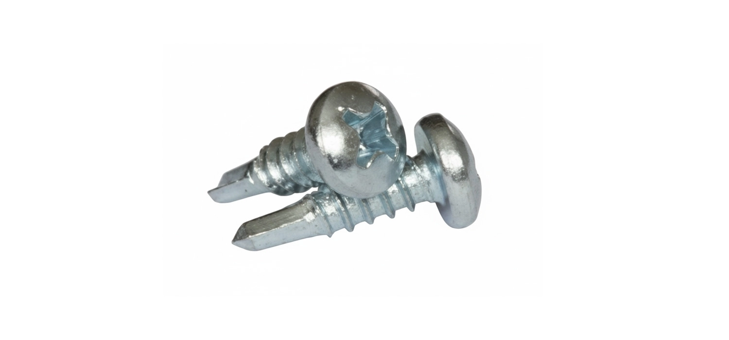 Selbstschneidend DIN 7504-M d4,8x22 Zink PH2