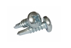 Selbstschneidend DIN 7504-M d4,8x22 Zink PH2