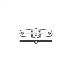 ART 8280 A4 Hinge креслення