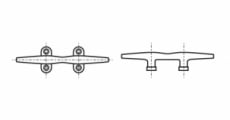 ART 8217 Mooring duck with 4 holes - Інтернет-магазин Dinmark