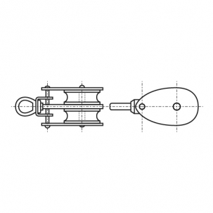 Block ART 8390 98 mm A2 креслення