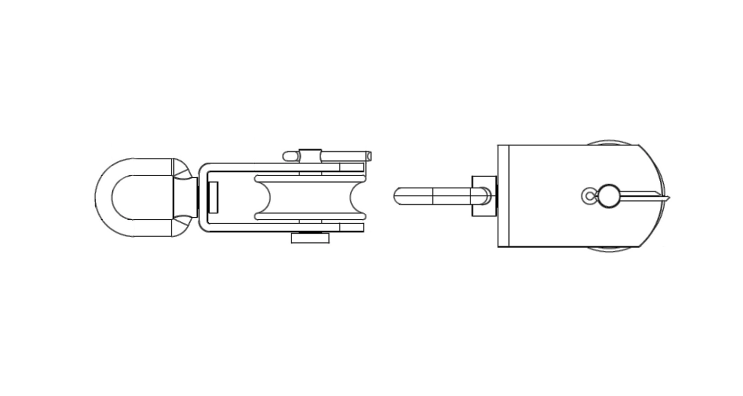 Block ART 8392 M75 A2 креслення