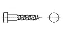 Hexagon head screws - Інтернет-магазин Dinmark