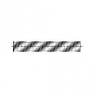 Stecknadel DIN 975 7/16 - 14 UNCx1000 Grade 8 (~10,9) Zink S креслення