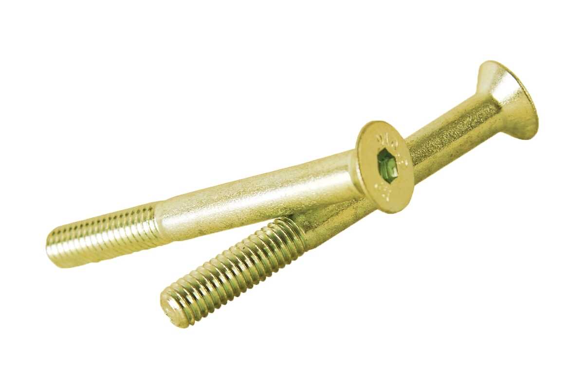 Bolzen DIN 7991 M12x50 8,8 Zink жовтиUnd