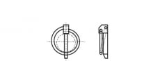 https://dinmark.com.ua/images/AN 77 Шплинт с кольцом пружинный - Інтернет-магазин Dinmark